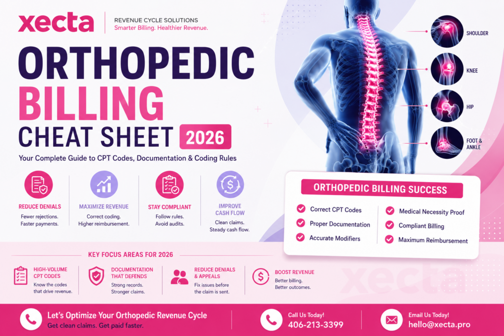 Orthopedic Medical Billing & CPT Codes Guide 2026